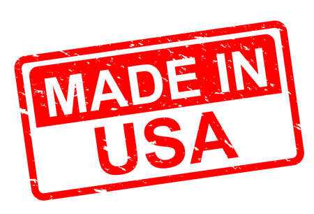 made in usa stampのイラスト素材