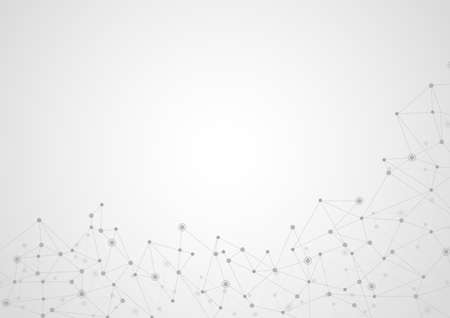Internet connection, abstract of science and technology graphic design. vector illustrationのイラスト素材