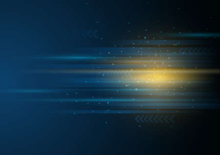 Abstract background with technology High speed concept. vector illustrationのイラスト素材