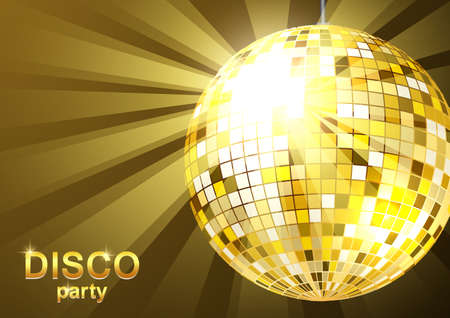 Disco ball backgroundの写真素材