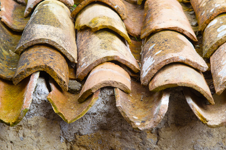 Vintage roofの写真素材