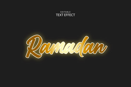 Ramadan Kareem calligraphy text design. Ramadan Kareem lettering typography.のイラスト素材