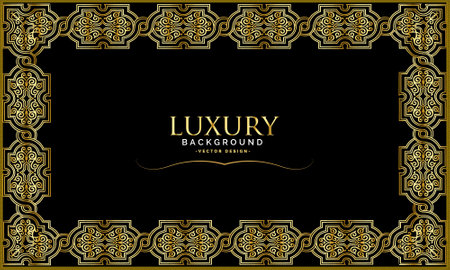 Luxury ornamental background. Template for design. Vector illustrationのイラスト素材