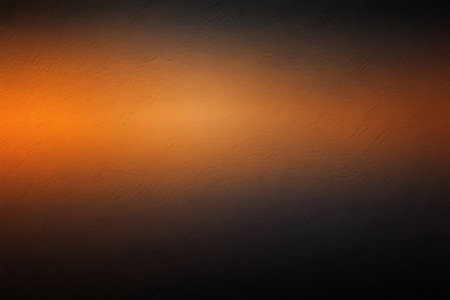 Orange and black abstract background for design with copy space for text or image.の素材