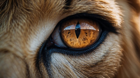 Cat's eye close-up. Selective focus. Shallow depth of fieldの素材