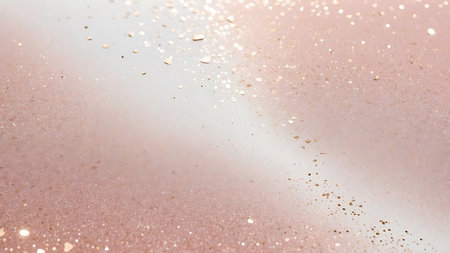 Pink glitter texture abstract background for birthday, anniversary, wedding, new year eve or Christmas.の素材