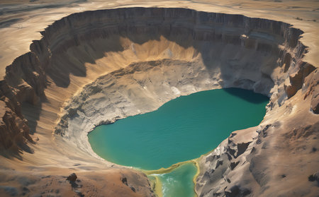 Aerial view of the Grand Canyon of the Colorado River in Arizonaの素材
