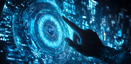 Cyber security data protection business technology privacy concept. 3D renderingの写真素材