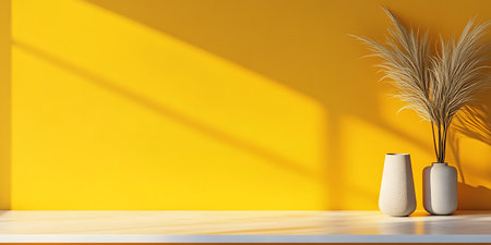 Minimalist interior design. 3d render, 3d illustrationの写真素材