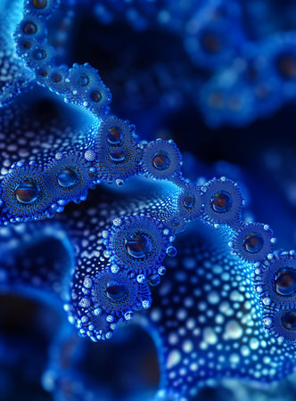 3d abstract computer generated fractal design.Fractal is never-ending pattern.Fractals are infinitely complex patterns that are self-similar across different scalesの写真素材
