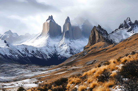 Cerro Torreの写真素材