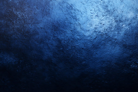 Blue grunge textured background with space for your text or imageの写真素材