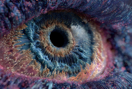 3d abstract computer generated fractal design. Fractal is never-ending pattern. Fractals are infinitely complex patterns that are self-similar across different scalesの写真素材