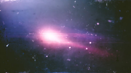 abstract galaxy  texture or background with a retro grunge effectの写真素材