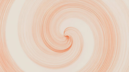 Abstract background with circles in pastel orange and brown colors. Illustrationの写真素材