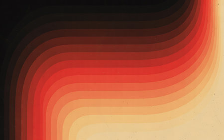 abstract background with some soft shades and highlights on it, in red and orangeの写真素材