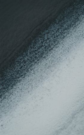 Close-up of snow texture. Abstract background and texture for design.の写真素材