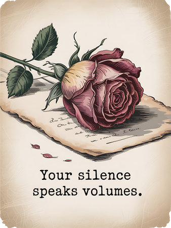 Grunge background with a rose and old paper. Vector illustration.の写真素材