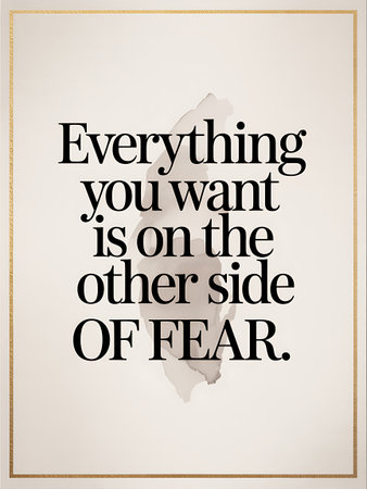 Inspirational and motivational quote. Effects poster, frame, colors background and colors text are editable. Ideal for print poster, card, shirt, mug.の写真素材