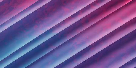 abstract background with blue and pink stripes, geometric design, vector illustrationの写真素材
