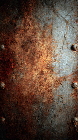 Rusty metal background or texture. Grunge iron background.の写真素材