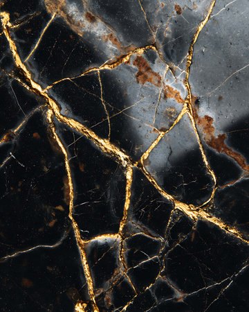 Black marble natural pattern for background, abstract natural marble black and whiteの写真素材