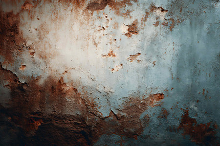 Rusty metal texture with scratches and cracks. Background for design.の写真素材