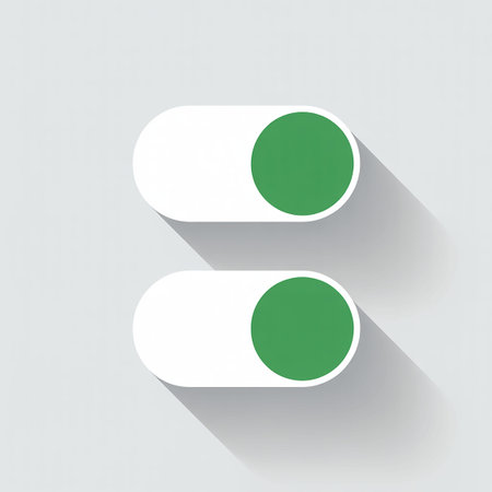 Vector buttons. Flat design style with long shadow. Eps 10.の写真素材