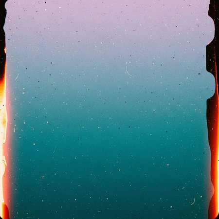 A vibrant abstract background with a gradient of colors and a glowing effectの写真素材