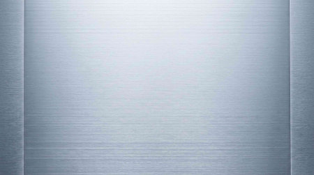 Metal background or texture of brushed steel plate with reflections Iron plate and shiny