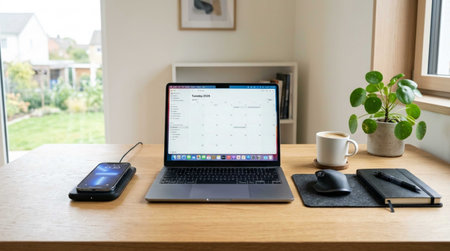 MacBook Pro Retina in a home office environment