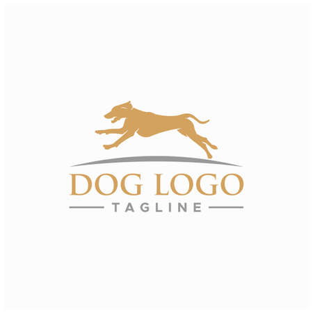 Dog Logo Sign Designのイラスト素材
