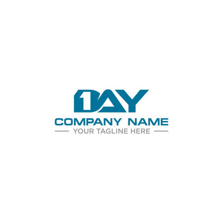 1 Day Logo Sign Designのイラスト素材