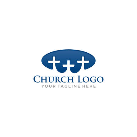 Church Logo Sign Designのイラスト素材