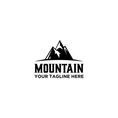 Mountain logo sign designのイラスト素材