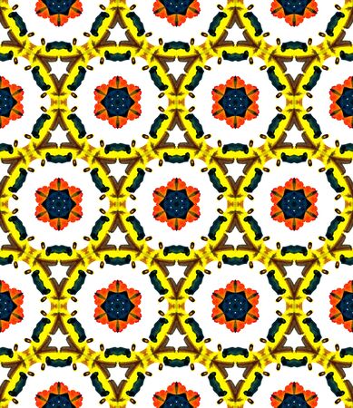 Geo Art. Endless Repeat Painting.  Indian, Aztec, Mexican, African,  Ornament. Geo Art. Geo Linen....