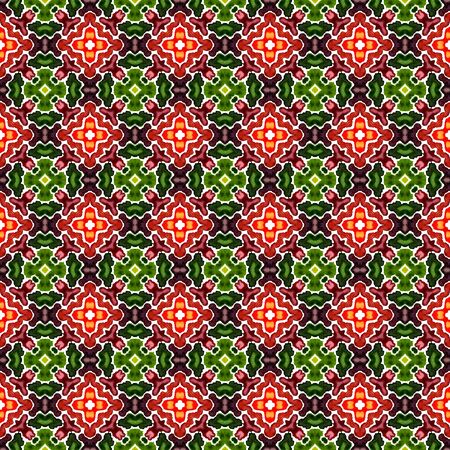Traditional Graphic Hand Drawn Painted.  Celtic, Polish, Balto-Slavic Seamless Pattern. Ethnic...