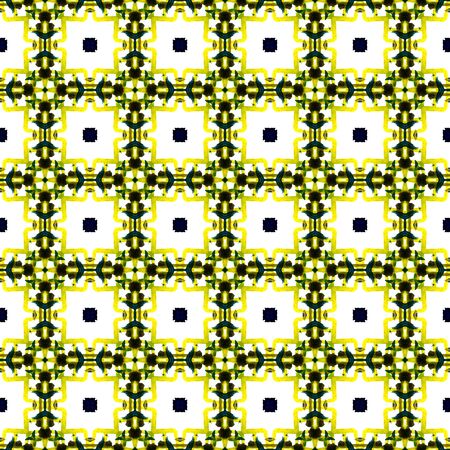 Traditional Graphic Hand Drawn Painted.  Talavera, Tunisian, Turkish, Arab Seamless Pattern. Ethnic...