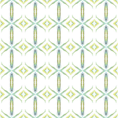 Folk Tribal Print. Geo Seamless pattern. Geometric Watercolor texture. Ethnic print. Traditional...