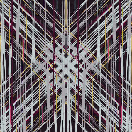 Spots, Ikat. Tie Dye, Batik. Seamless Pattern. Geometric Surface. Hand Drawn Painted. Tribal Shibori...