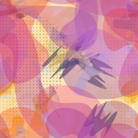 Fashion Camouflage. Trending Camouflage Seamless Pattern. Glamor Endless Repeats Surface. Vector Camo Fabric. Woodland Concept. Creative Army Hunting Print. extreme style illustration.のイラスト素材