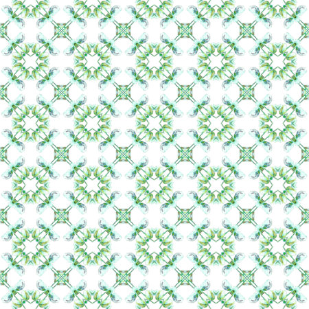 Geo print. Seamless pattern. Geometric Watercolor texture. Ethnic tribal print. Traditional endless...