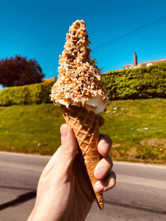 Ice cream in the sunshineの素材