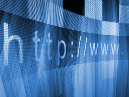 Http Address Bar Abstractの写真素材