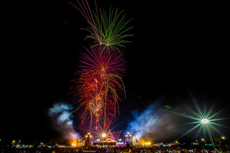 Beautiful Fireworksのeditorial素材