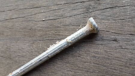 metal nailの写真素材