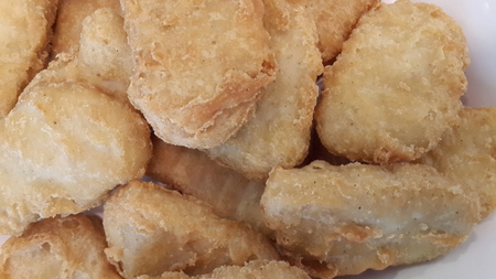 Fried Chicken Nuggetsの写真素材