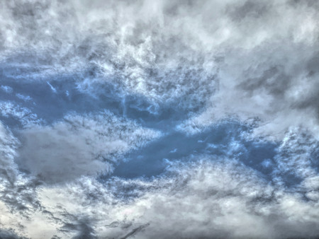 sky with cloudの写真素材