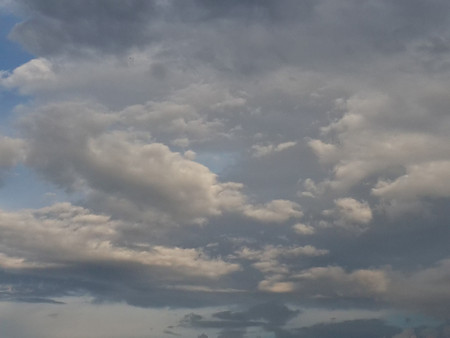 sky with cloudの写真素材