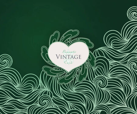 Template design for card. のイラスト素材